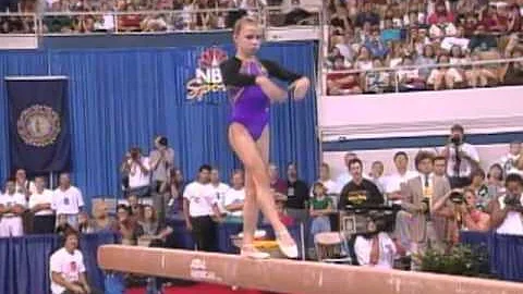 Jennie Thompson - Balance Beam - 1994 U.S. Gymnast...