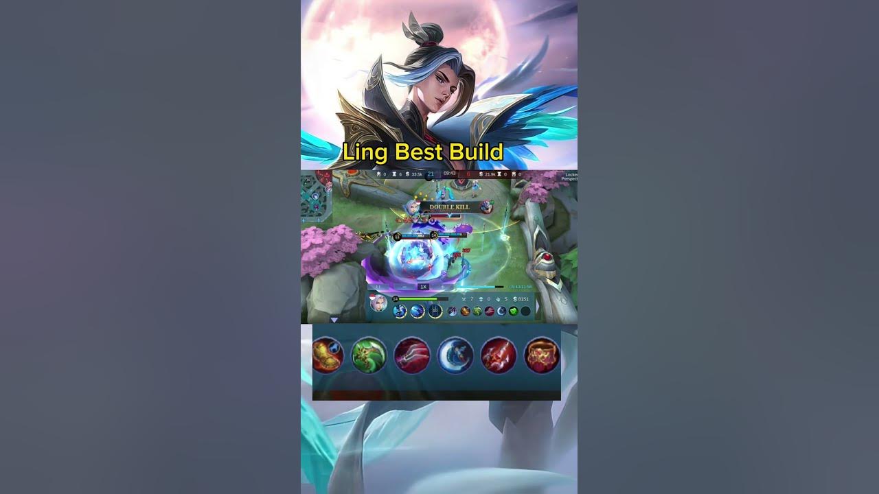 Ling Best Build 2024 mlbb mobilelegends ling savage YouTube