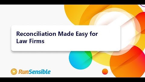 Bank Reconciliation Made Easy: RunSensible Step-by-Step Tutorial