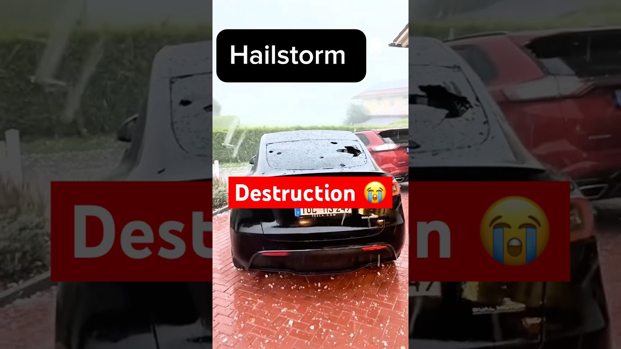 Hailstorm destroyed everything in seconds 