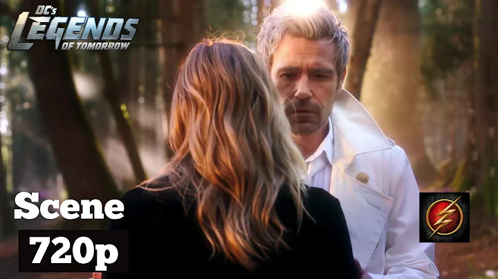 Sara speaks with John in the fountain || DCs Legen...