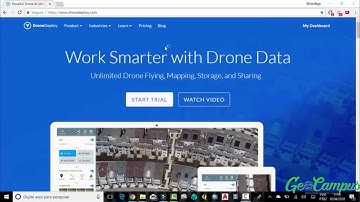 Uso do Drone Deploy - Tutorial - Plano de vôo e Execução da missão