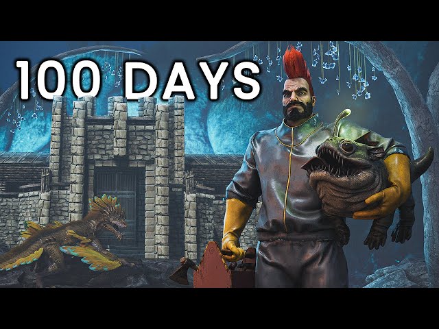 I Have 100 Days To Beat ARK Hardcore - Aberration class=