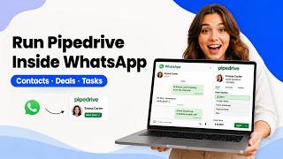 Manage Your Pipedrive Pipeline Inside WhatsApp — Contacts & Deals | Eazybe