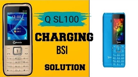 Q mobile sl100 charging solution