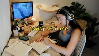 7 HOUR study with me live | jellyfish background sounds