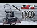 Replacing the Paddles &amp; Shave Plate on a Single Stage MTD Snowblower