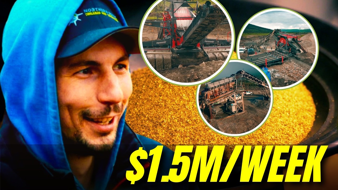 Parker Schnabel Makes $1.5M With THREE Wash Plants Running In Just One  Week! | GOLD RUSH - YouTube