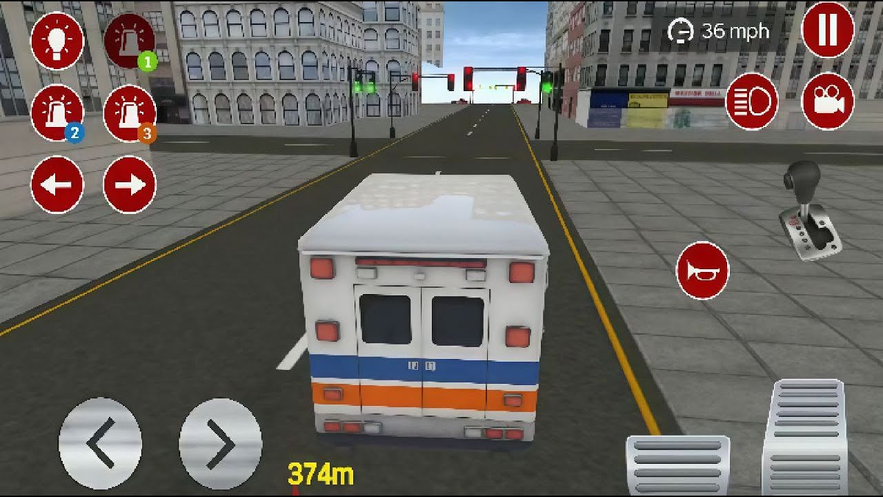 Ambulance City Rescue Simulator – 911 US Emergency Ambulance Driving 3D! - Android Gameplay