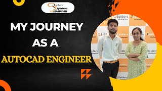 My Journey as a Autocad Engineer | QSpiders Hadapsar Graduates Journey | Dnyanesh Gaikwad