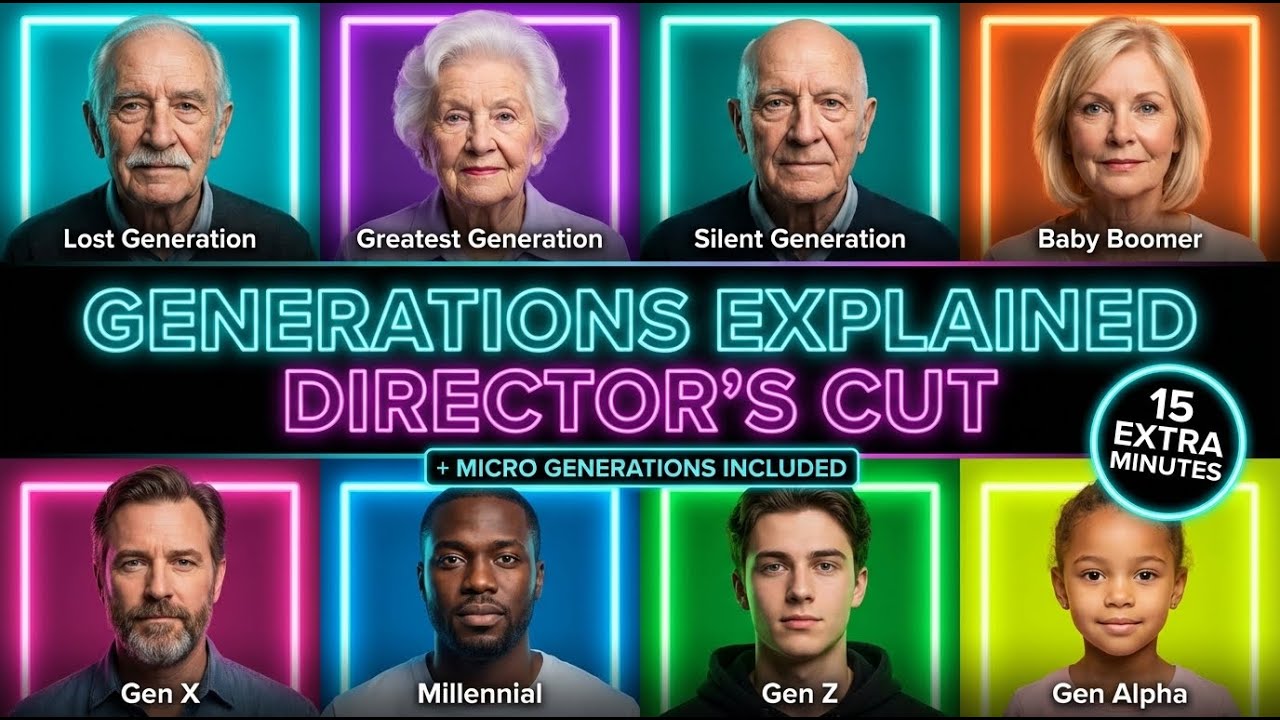 Generation Explained: Directors Cut | A Nostalgic Journey from Lost Gen to Gen Alpha