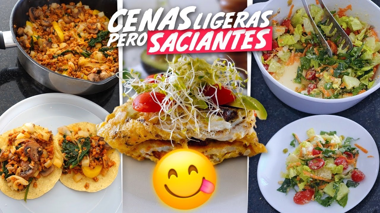 ¡Prueba estas cenas ligeras!