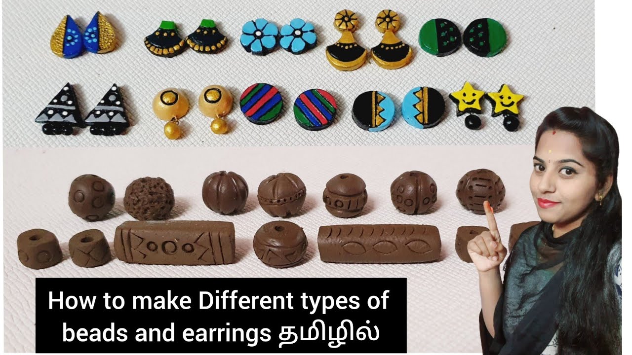 Terracotta Multi color Hook drop Earrings - 2 sizes – Simpliful Jewelry