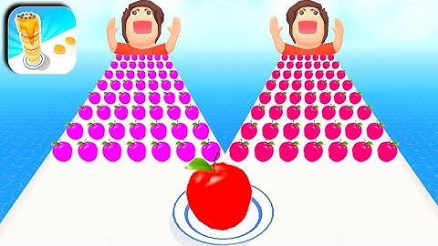 Pancake Run Gameplay All Levels iOS, Android Walkthrough Mobile Relaxing Games Big Update FGVTO