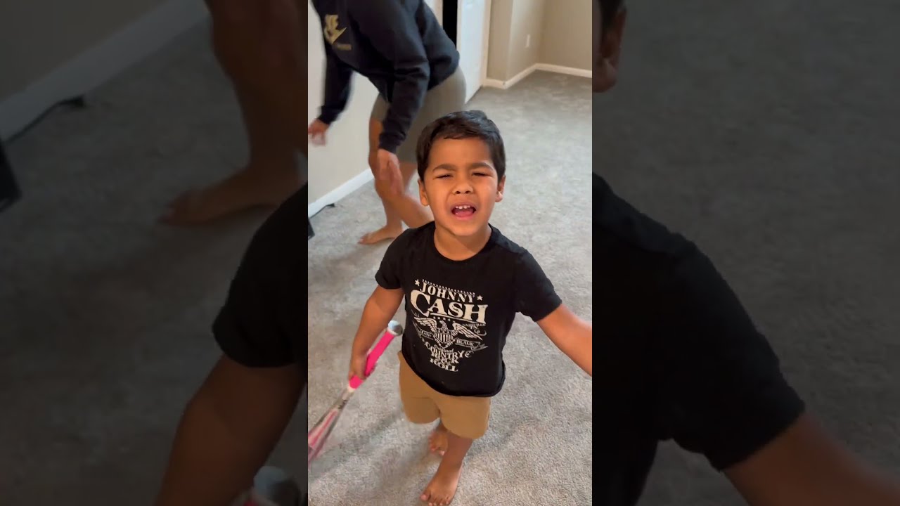 Mom And Dad Catch Son Breaking Brand New TV Shorts