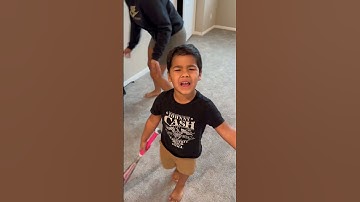 Thumbnail of Mom and dad catch son breaking brand new TV #shorts