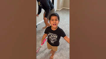 Mom And Dad Catch Son Breaking Brand New TV Shorts 
