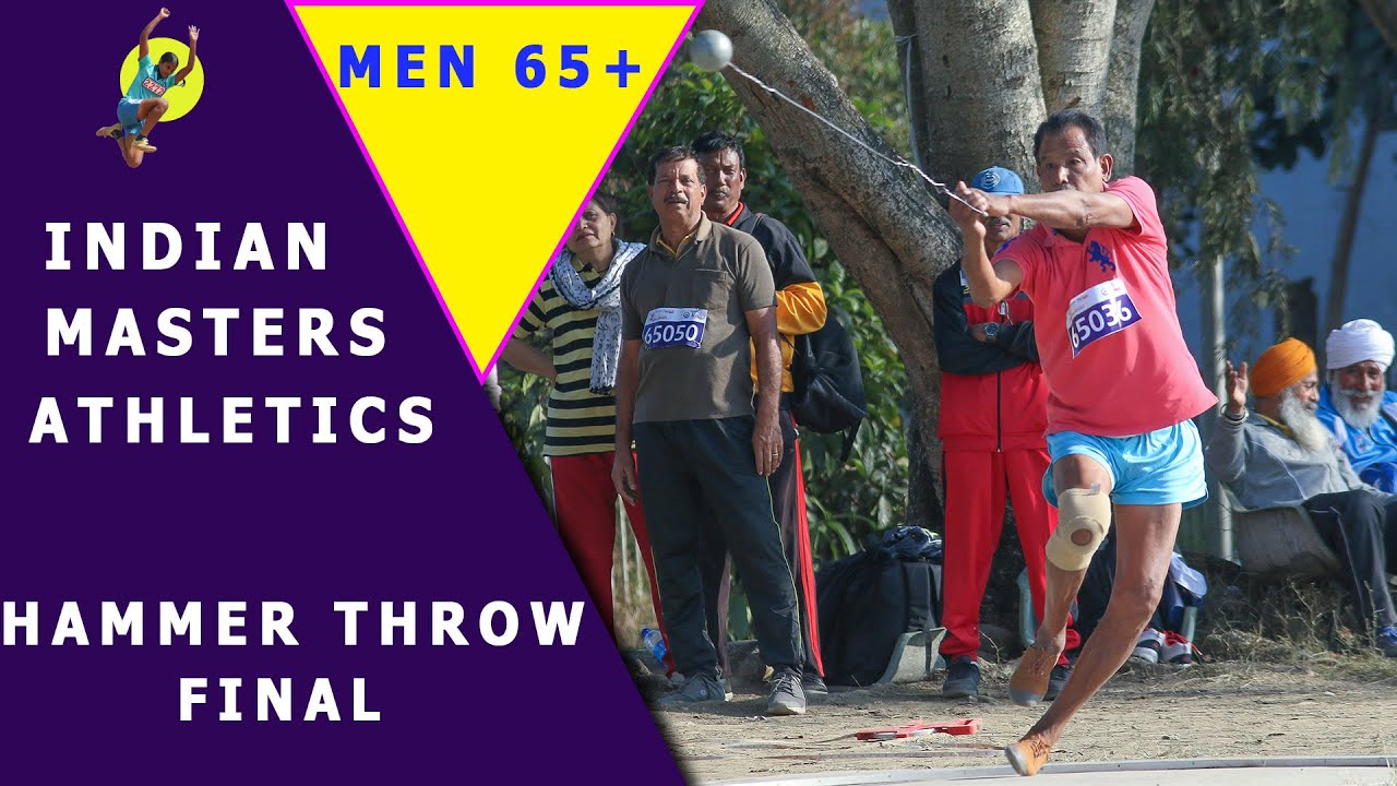 Hammer Throw Final Men Age Group 65 41St. National Masters