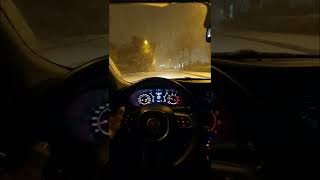  Fiat Egea Gece Karlı Havada Snap