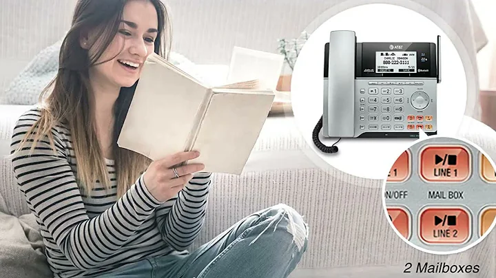 AT&T TL86103 2 Line Corded Cordless 2023