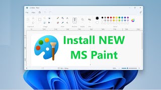 How to Install NEW  Microsoft Paint App on Any PC With Windows 10 or 11 By PowerShell || OnTeque screenshot 3