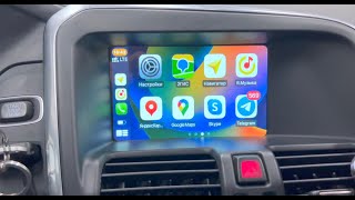Дооснащение Carplay, Android Auto для Volvo XC60 2016