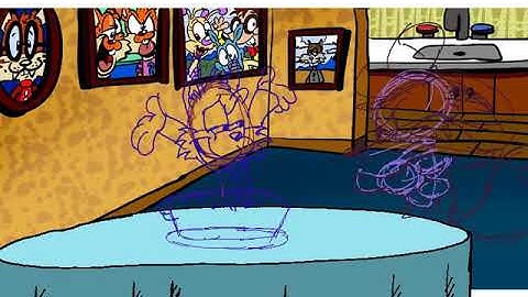 Bubsy Bobcat intro end -Rough