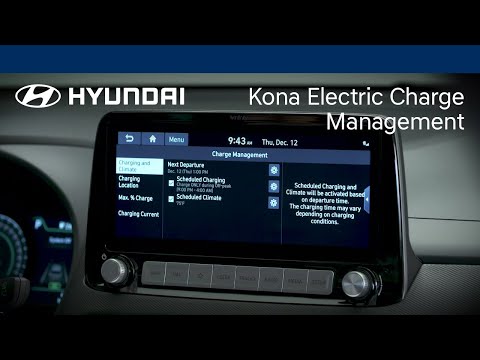 Charge Management | Kona Electric | Hyundai