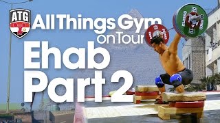 Mohamed Ehab Snatches & Squats & Stretching ATG on Tour in Egypt Part 2 of 7