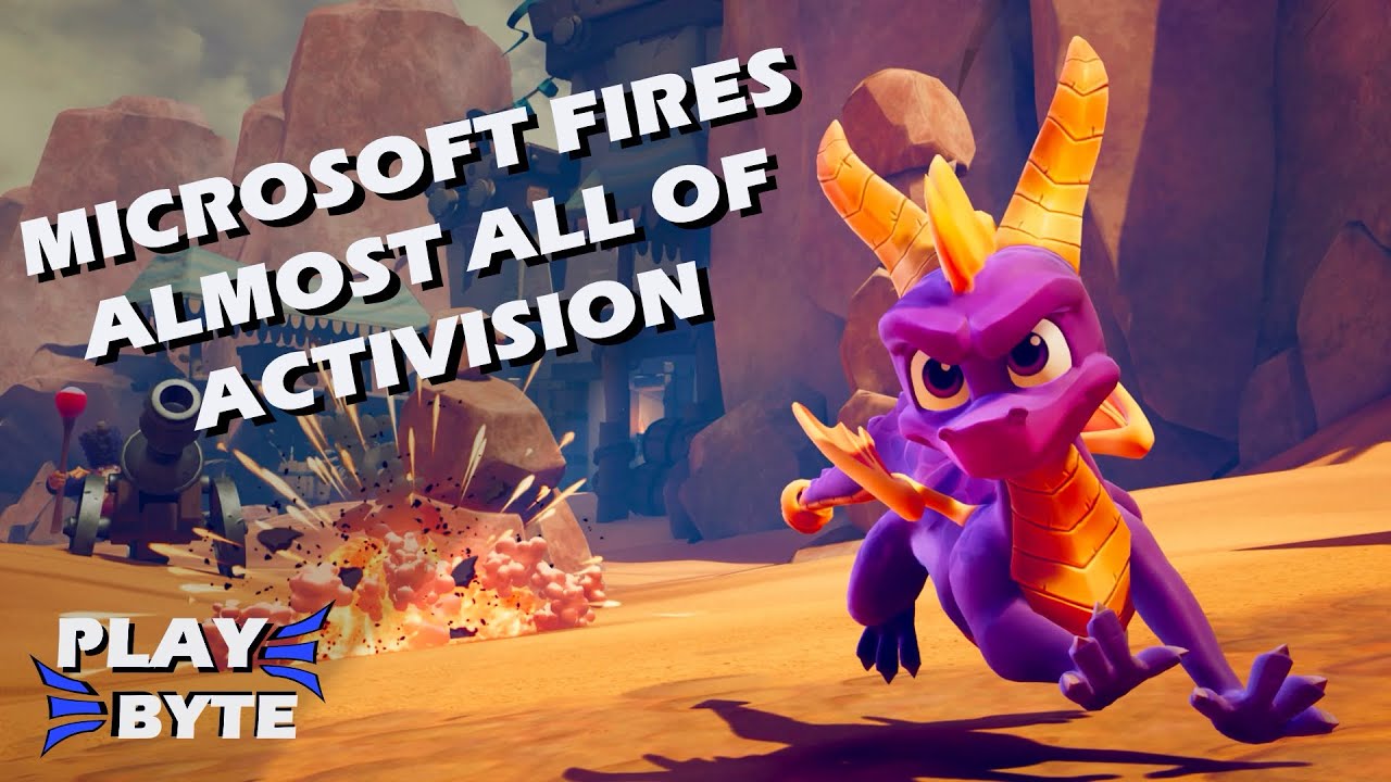 Microsoft FIRES Almost All Of TOYS FOR BOB AND ACTIVISION!