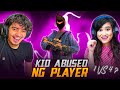 14 Year Kid Abused NG Player ?🤬 NG Angry Re-connect In Pc ?💻 Garena  Free Fire