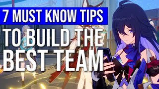 Build the BEST F2P TEAM! 7 CRUCIAL Principals for Team Building! Honkai: Star Rail
