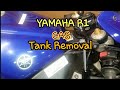 PROJECT: Yamaha R1  Fuel Tank Removal