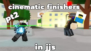 What if JJS had CINEMATIC FINISHERS