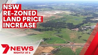 NSW Government's reform plan will make property owners pay more for re-zoned land | 7NEWS