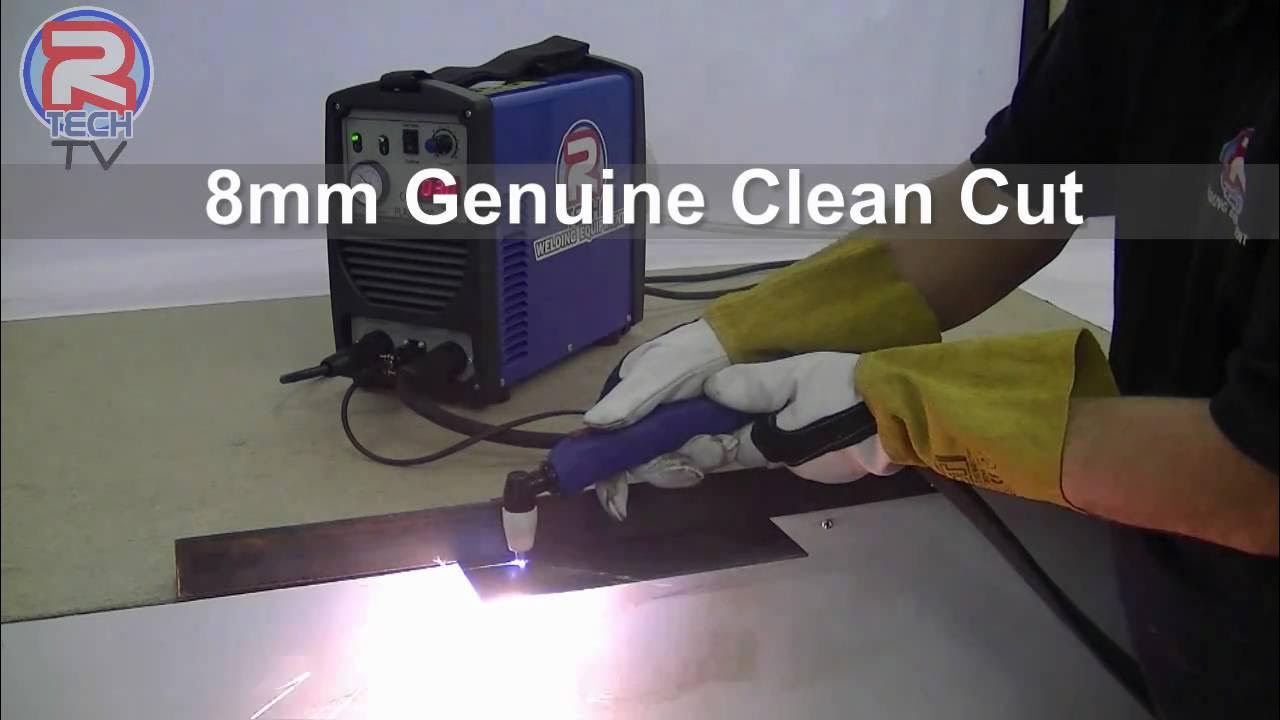 Plasma Cutting Demonstration RTech Plasma 30C YouTube