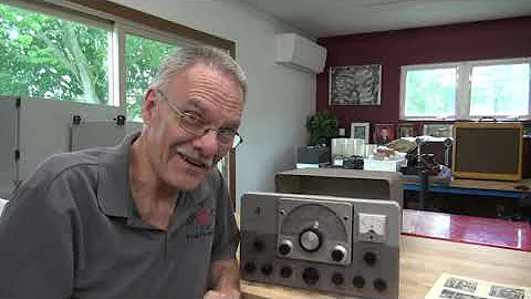 Repair EF Johnson Ranger Tube type Ham transmitter VFO seized band switch difficult operation