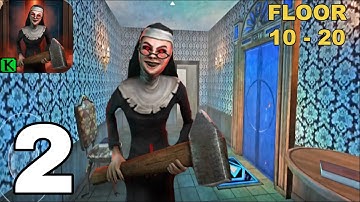 Evil Nun Maze: Endless Escape Floors 10-20 Gameplay Part 2