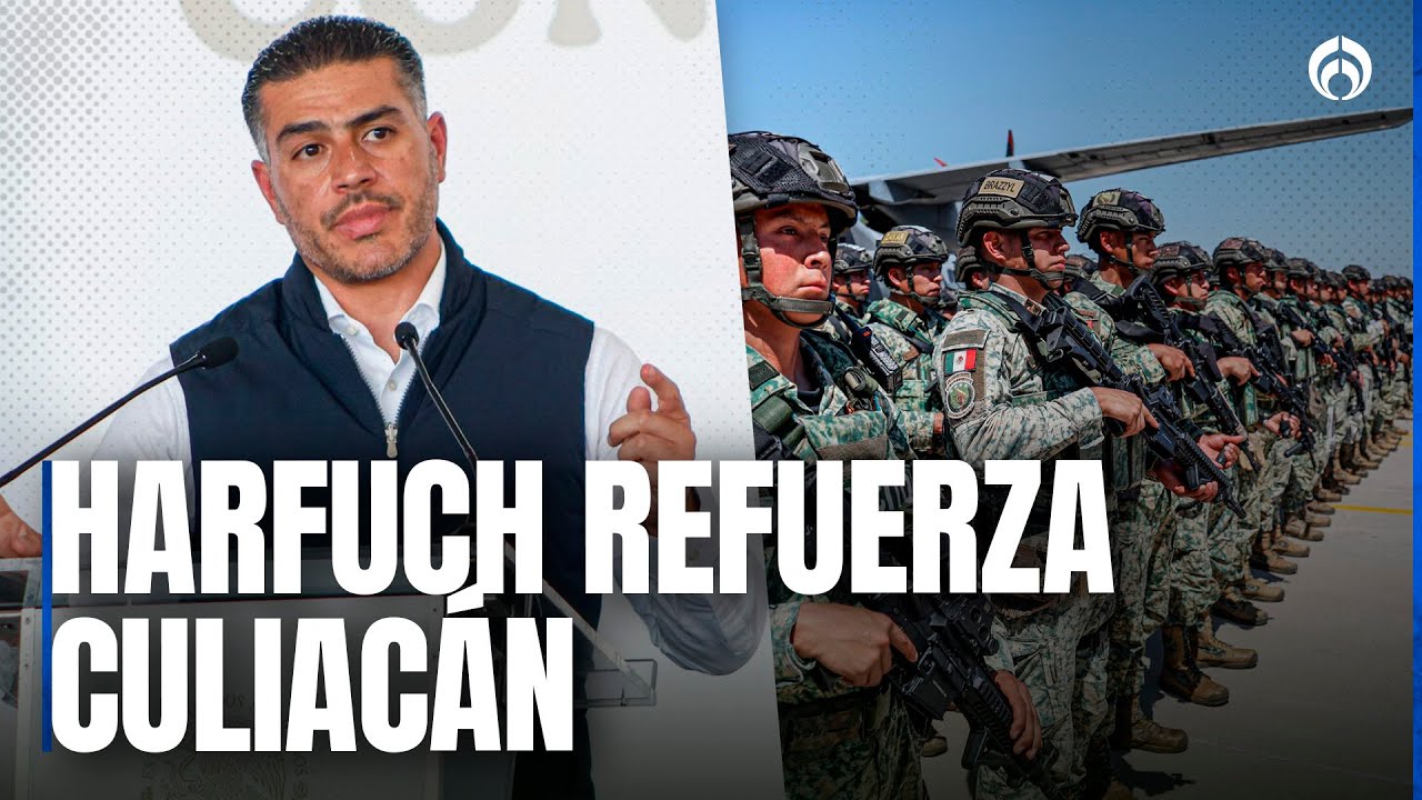 Harfuch regresa a Culiacán para hacer corte de caja y reforzar con más militares