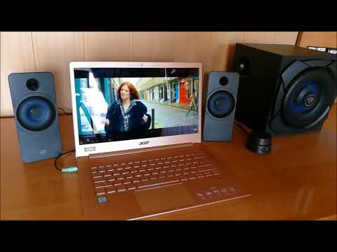 Trust ZELOS 2.1 speaker set (GXT 648) sound test