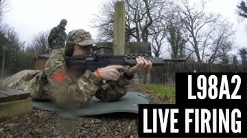 L98A2 Cadet GP rifle | Live firing  (Army cadet force instructors)