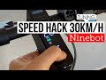 Ninebot / Segway G30 Max Tuning Speed Hack 30km/h escooter schneller machen