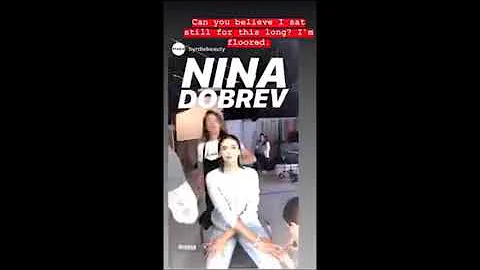 Nina Dobrev: Byrdie Beauty BTS