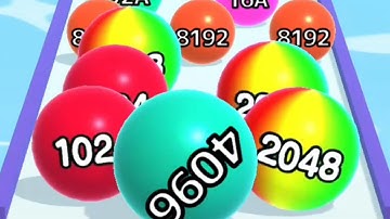 Ball Run 2048 Infinity - Satisfying Mobile Games New Update