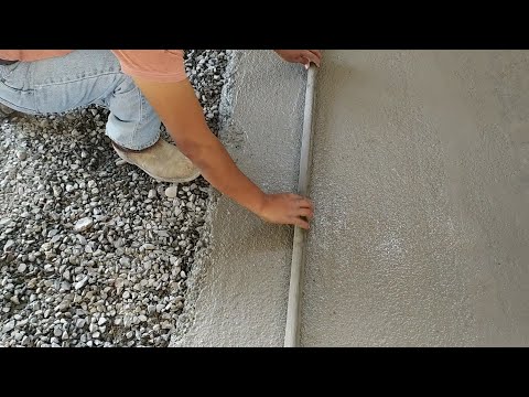 Video: ¿Qué grosor debe tener un piso de cemento?