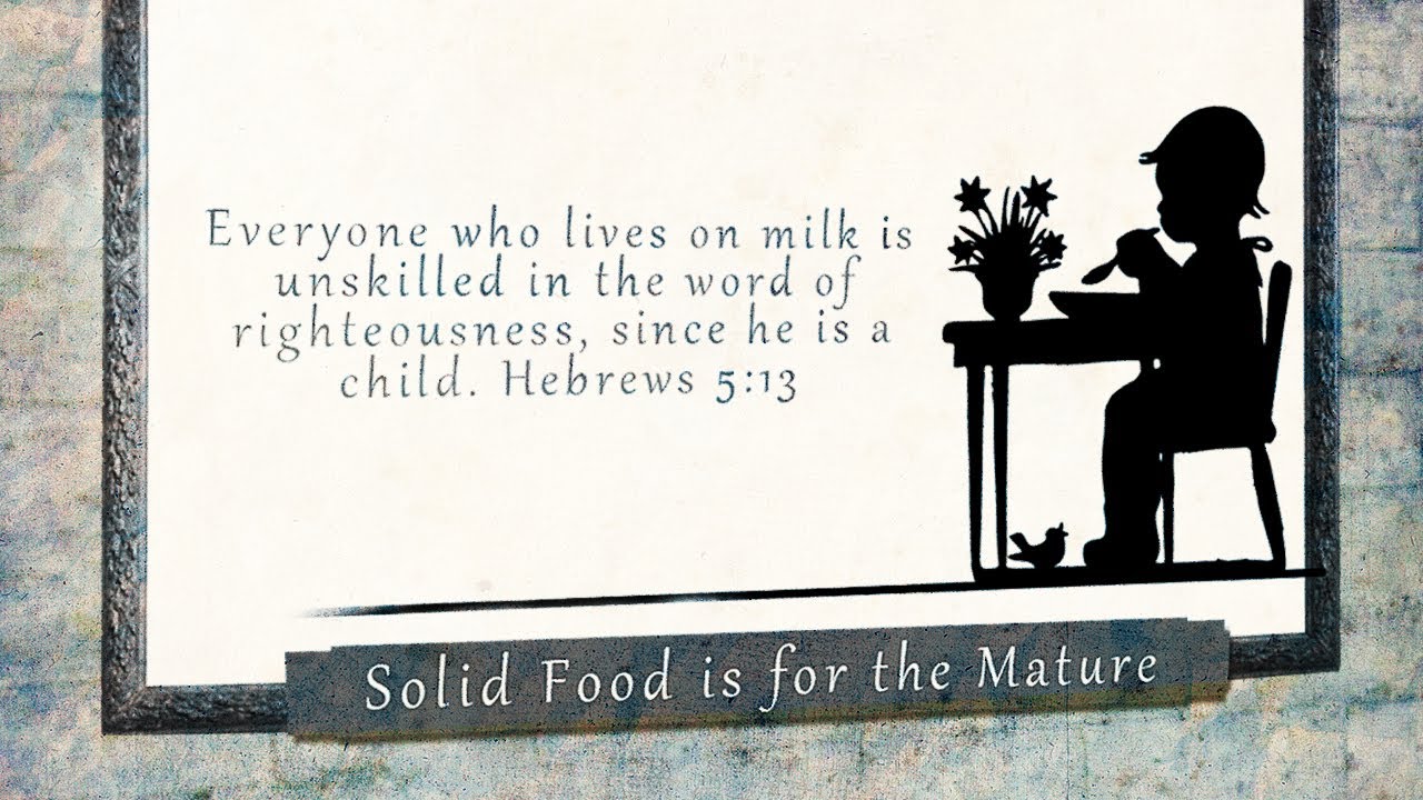 Solid Food Is For the Mature - Tim Conway (Hebrews 5:13-14) - YouTube