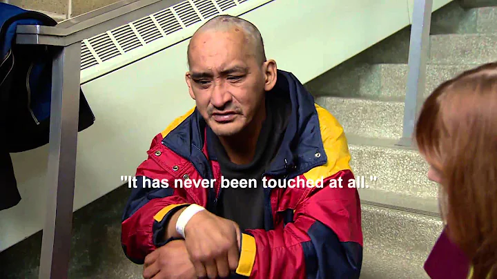 Homeless man Ryan Arcand talks about becoming an i...