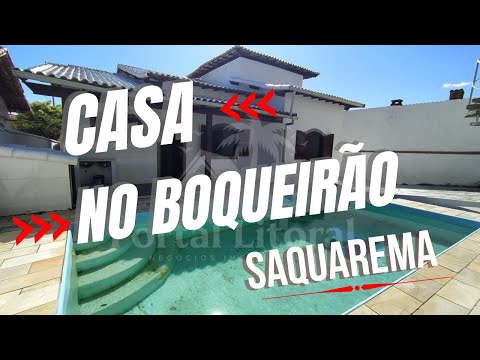 Linda casa no Boqueirão em Saquarema! ? pertinho da praia!