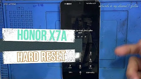 HONOR X7A - HOW TO HARD RESET - FORMAT 