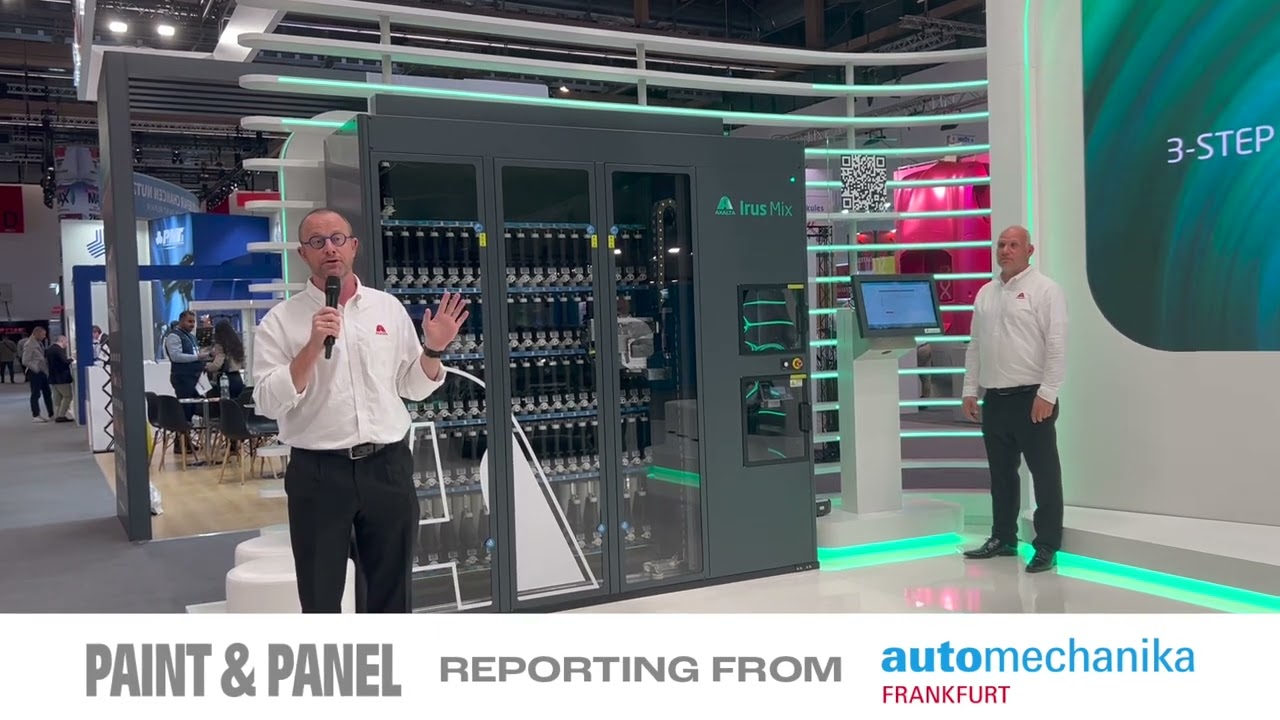 Axalta launches digital colour matching and mixing system Irus